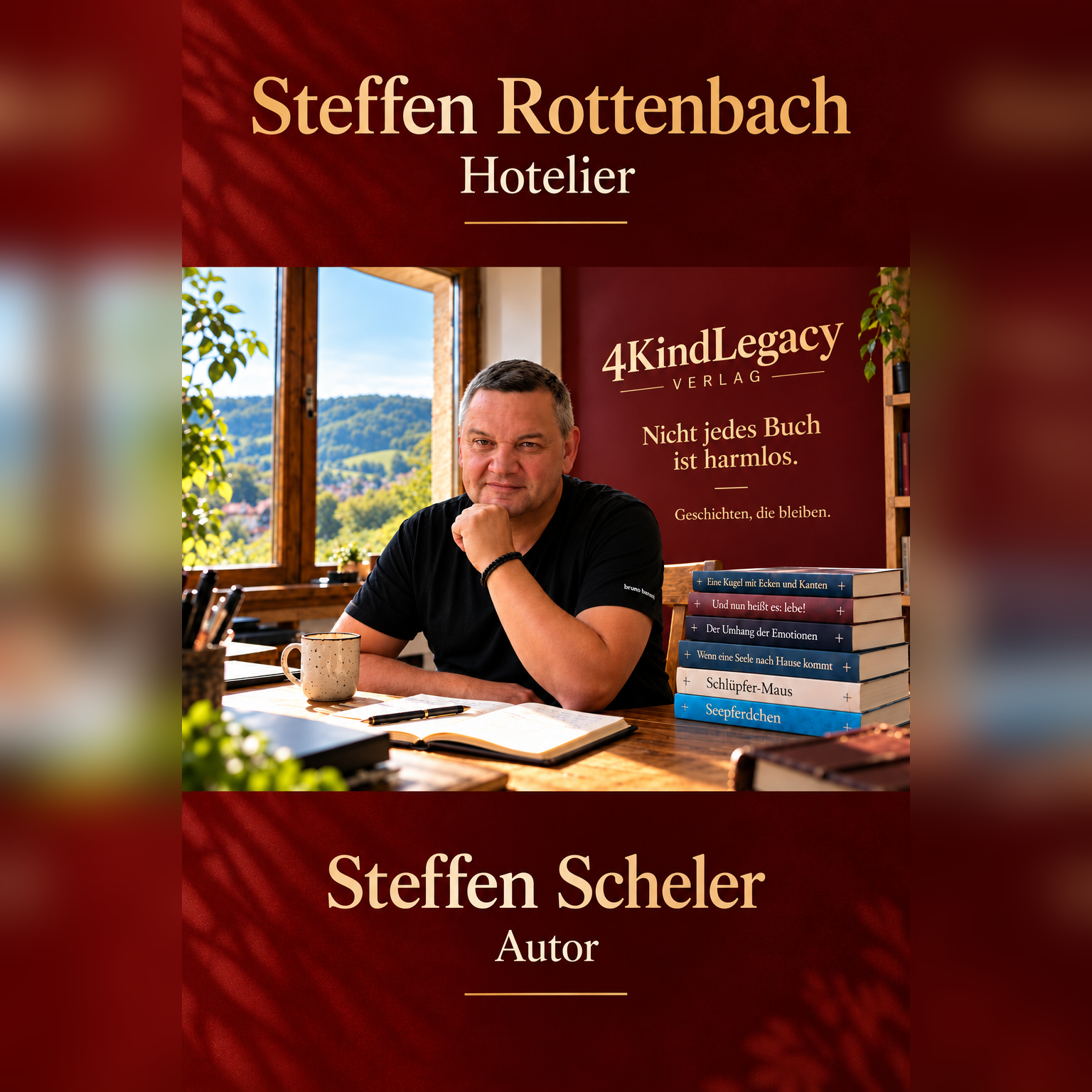Steffen Rottenbach – Hotelier und Steffen Scheler – Autor